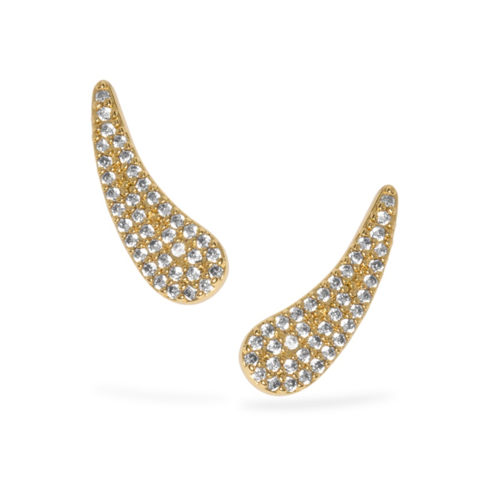 Wings Gold Earrings By Uncommon James